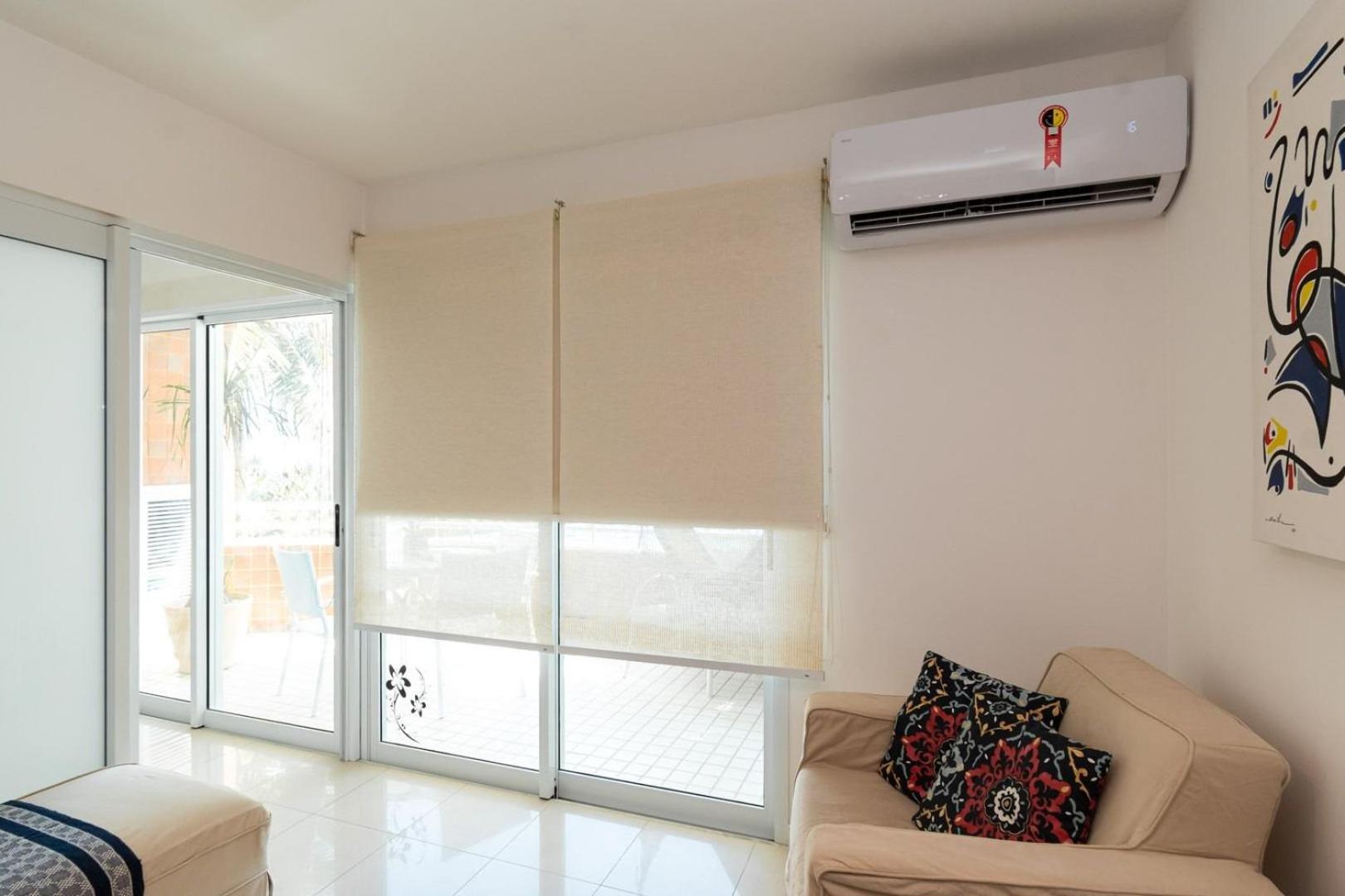 Apartamento Omar Do Rio - Gmo 1153/207: Excelente 2qtos C/ Varanda, Vista E Piscina, Garagem, Sauna, Academia, Espaço Office, Sala De Cinema, A 02 Minutos Da De Camboinhas + Internet 240mbps